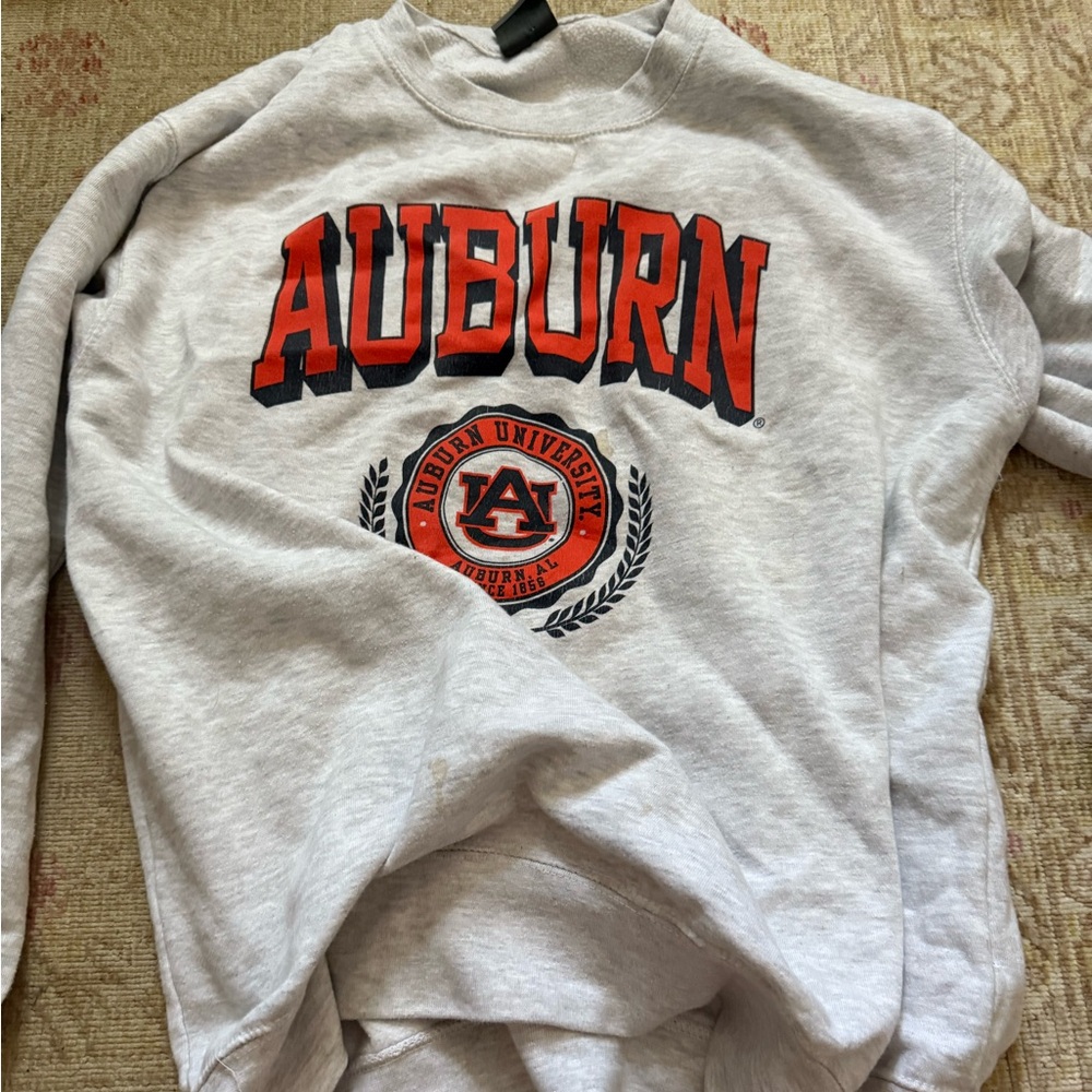 vintage auburn university sweatshirt